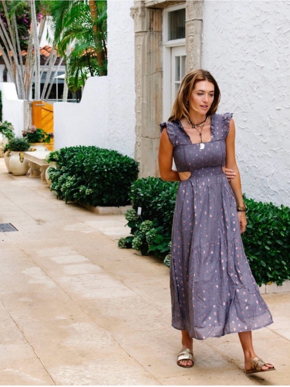 Perry Walker Collective The Lauren Nap Maxi Dress Size 1 (small)